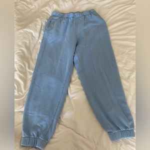Blue High Rise Hollister Sweatpants